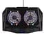 Охлаждающая подставка для ноутбука 15.6-17.3 дюйма 2E Gaming CPG006 2xFan RGB LED - миниатюра 2