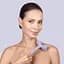 Електронний звуковий ролик для обличчя та тіла GESKE Sonic Facial & Body Roller 4 в 1 фіолетовий - мініатюра 6