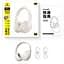 Накладные беспроводные наушники Baseus Bass BH1 Lite AI ENC (A0203C) Starlight Off-White - миниатюра 2