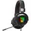 Дротова ігрова гарнітура Onikuma Gaming with LED K3, USB, 3.5mm, 2m, black-red - мініатюра 1