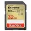 Карта памяти SanDisk 32GB SD class 10 UHS-I Extreme (SDSDXVT-032G-GNCIN) - миниатюра 1