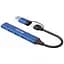 Концентратор Canyon hub DS-02 4in1 USB-A/C Blue (CNS-TDS02BL) - миниатюра 2