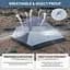 Палатка легкая трехместная с футпринтом Naturehike Cloud Up 3 UL NH18T030-TT 20D (Темно-синий) - миниатюра 6