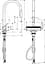 Смеситель для кухни Hansgrohe Aquno Select M81 170 3jet с выдвижным изливом 73837000 Хром - миниатюра 8
