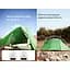 Намет Naturehike Cloud Up Base 2 CNK2450WS032 надлегкий двомісний зелений - мініатюра 19