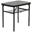 Стол Bo-Camp Northgate Black Grey 60x45 см (1404182) - миниатюра 4
