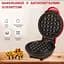 Електрична міні вафельниця з антипригарним покриттям 30 Вт Waffle Maker - мініатюра 2