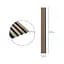Рейка декоративна Wall Sticker PS 2900х120х11 мм Дуб з графітом SW-00001738 - мініатюра 3
