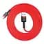 Дата кабель Baseus Cafule USB to Type-C Cable 2A (2m) (CATKLF-C) Червоний - мініатюра 4