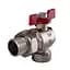 Кран кульовий Arco 3/4″ Sena 154304 кутовий з американкою - мініатюра 2