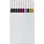 Набор лайнеров Uni Emott Fine Line Calm-tone Dark Color 0.4 мм 10 цветов (PEM-SY/10C.03CTDC) - миниатюра 2