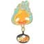 Значок Ходячий Замок Хаула Кальцифер Howls Moving Castle Calcifer 3 см P HMC C 02 - мініатюра 1