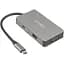 USB-хаб HiSmart USB Type-C - 2x HDMI, 1x VGA, 1x USB Type-A, 1x USB Type-C PD60W - мініатюра 1