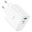 Сетевое зарядное устройство адаптер HOCO C113A Awesome 1USB/1Type-C, 65W, поддержка быстрой зарядки PD/QC/FCP/AFC - миниатюра 3