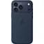 Чехол Silicone Case with Button, Animation & MagSafe для Apple iPhone 17 Pro Max Midnight AAA [153247] - миниатюра 1