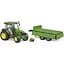 Іграшкова машинка Bruder Трактор John Deere 5115M з причепом 1:16 (02108) - мініатюра 3