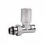 Кран вентильний прямий з американкою Solomon 1/2″ chrom 1875 з ущільнювачем 000015809 - мініатюра 2