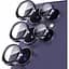 Захисне скло на камеру Monblan Metal Ring Series для Samsung Galaxy S24 Ultra Purple [111337] - мініатюра 1