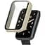 Чехол-накладка DK Пластик Gloss Glass Full Cover для Xiaomi Mi Band 7 Pro (ivory) - миниатюра 1