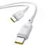Кабель Baseus Silky Series Cable Type-C to Type-C 100W 2m P10377704213-01 White - миниатюра 2