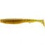 Силікон FishUP U-Shad 4" #036 - Caramel/Green & Black (8 шт/уп) - мініатюра 1