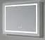 Дзеркало Qtap Mideya (MI1) прямокутне з LED-підсвічуванням Touch QT2078NCF07050W - мініатюра 7
