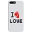 Чохол-накладка Toto Pure TPU 2 mm Print Case Apple iPhone 7 Plus/8 Plus #42 Love Heart White - мініатюра 1