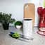Подставка для ножей с наполнителем из волокна универсальная Granite Knife Holder, Kitchen Master Белый 85717 - миниатюра 4