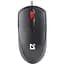 Миша Defender Icon MB-057 чорний USB оптична 1000 dpi 3 кнопок кабель 1.8 м (52057) - мініатюра 1