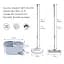Швабра с отжимом и ведром Homettler Magician Plus Spin Mop (CM001) - миниатюра 2