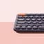 Клавиатура Baseus K01B Wireless Tri-Mode Keyboard - 3 режима 2.4 + BT1 + BT2 серая - миниатюра 4