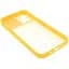 Чохол UFT для iPhone 12 Pro силіконовий зі шторкою, що захищає камеру Yellow - мініатюра 3