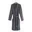 Халат-кімоно unisex Lotus Home - Bold Microcotton antrasit махровий M - мініатюра 8