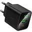 СЗУ Hoco CS84A Excellent with digital display PD30W+QC3.0 (1USB-A/1C) Black - миниатюра 3