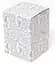 Емкость для гигиенических принадлежностей, фарфор Bona Ø10.5 см van0000686 - миниатюра 4