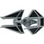 Ігрова колекційна фігурка Jazwares Star Wars Micro Galaxy Squadron TIE Interceptor 7.5 см (SWJ0078) - мініатюра 2
