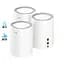 Маршрутизатор WiFi Mesh-система WiFi 6 2.5G Cudy M3000 V2.0 White (3-Pack) 3 штуки дводіапазонні AX3000 (73-00553) - мініатюра 1