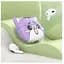 Наушники беспроводные Hoco EW48 Purple cat - фиолетовый кот 6942007610018 - миниатюра 5