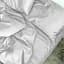 Простирадло на резинці MirSon Satin Light Pro 10-001 Snow White 70x130 см (2200010168891) - мініатюра 1