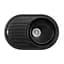 Кухонна мийка Lidz 780x500/200 BLM-14 (LIDZBLM14780500200), Чорний - мініатюра 1