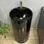 Умивальник підлоговий VBI Bolonia M black marble VBI-019026, Чорний матовий - мініатюра 1