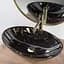 Умивальник Rea Pamela Black Marble Shiny накладний REA-U5067, Чорний - мініатюра 4