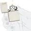 Запальничка Zippo Reg Mercury Glass Matte Logo - мініатюра 2