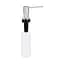 Дозатор для миючого засобу Lidz LK118 круглий Brushed Steel (LDLK118BRU46400), Нержавіюча сталь - мініатюра 1