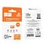 Карта памяти Hoco microSD (TF) Ultra-High-Speed ​​Surveillance Camera Memory Card 128GB CL10 - миниатюра 2