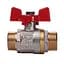 Кран кульовий прямий Q Professional 3/4″ ЗЗ КБ PN40 Q153 - мініатюра 1