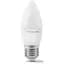 Лампочка TITANUM C37 6W E27 4100K 220V (TLС3706274) - миниатюра 1
