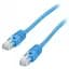 Патч-корд Cablexpert 0.25м UTP cat 6 CCA blue (PP6U-0.25M/B) - мініатюра 1
