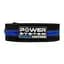 Пояс для важкої атлетики Power System PS-3800 PowerLifting, Black/Blue - M - мініатюра 1