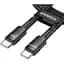 Кабель Essager Star 100W USB Charging Cable Type C to Type C 3 м Black (EXCTT1-XCC01) - миниатюра 1